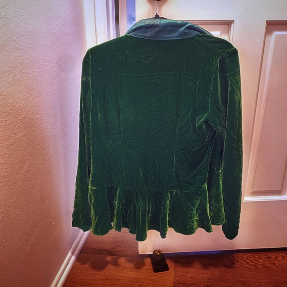 Sundance Emerald Velvet Size 2P - Picture 3 of 4